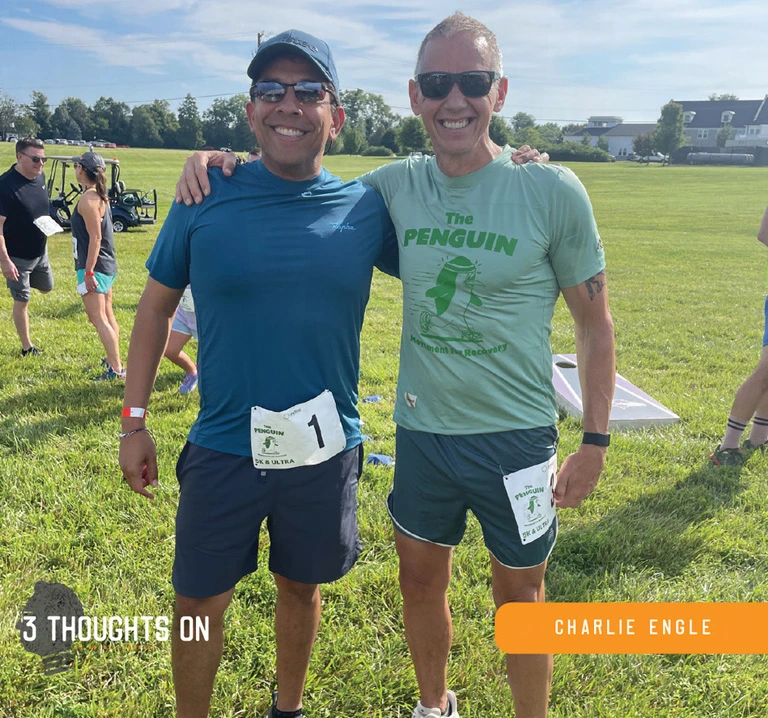 Rafael Andrade with Charlie Engle