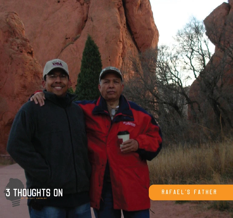 Rafael Andrade and His Father