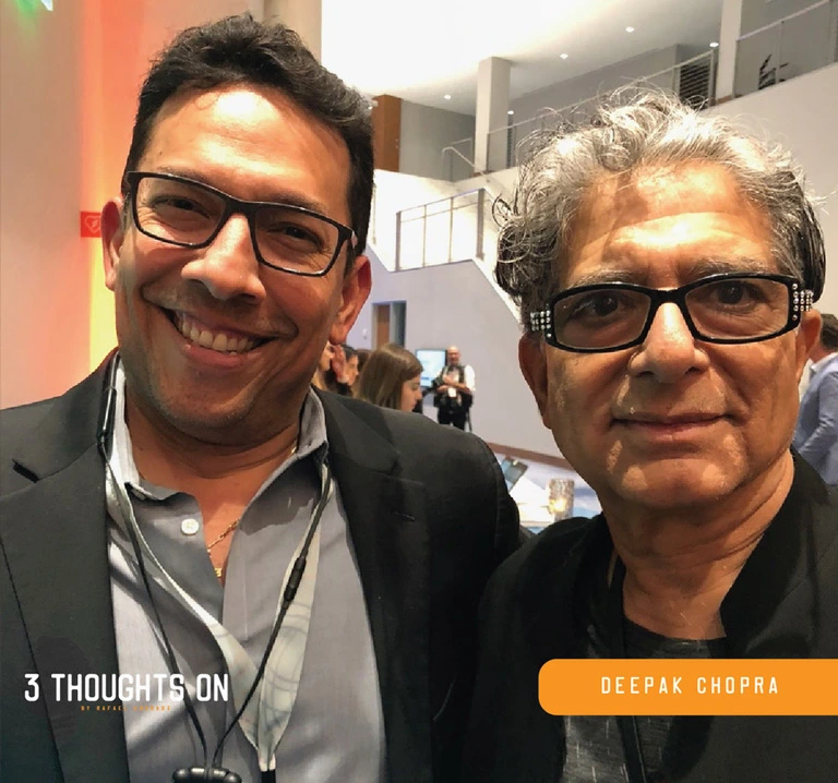 Rafael Andrade and Deepak Chopra